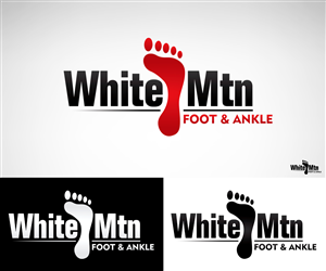 Logo Design by Wladimus for White mtn Foot and ankle | Design: #3615437