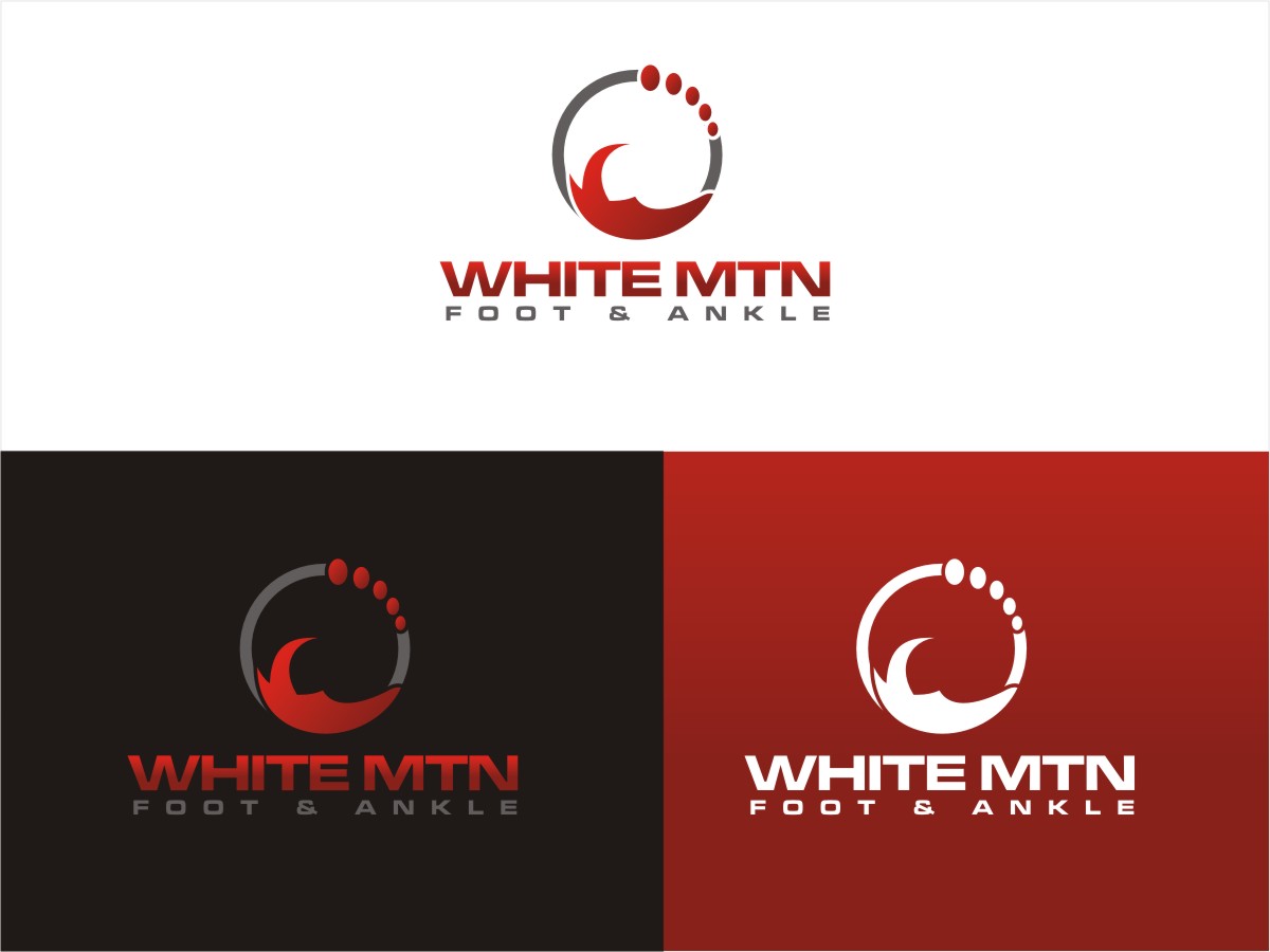 Logo Design by Sushma for White mtn Foot and ankle | Design #3613867