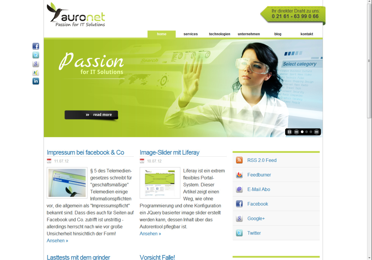 Banner Ad Design by MNM for auronet GmbH | Design #912626