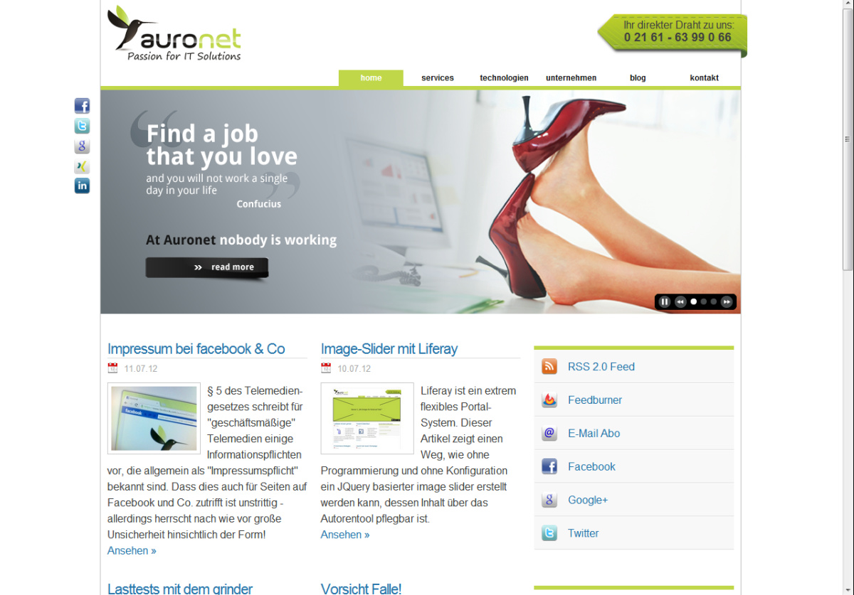 Banner Ad Design by MNM for auronet GmbH | Design #912627