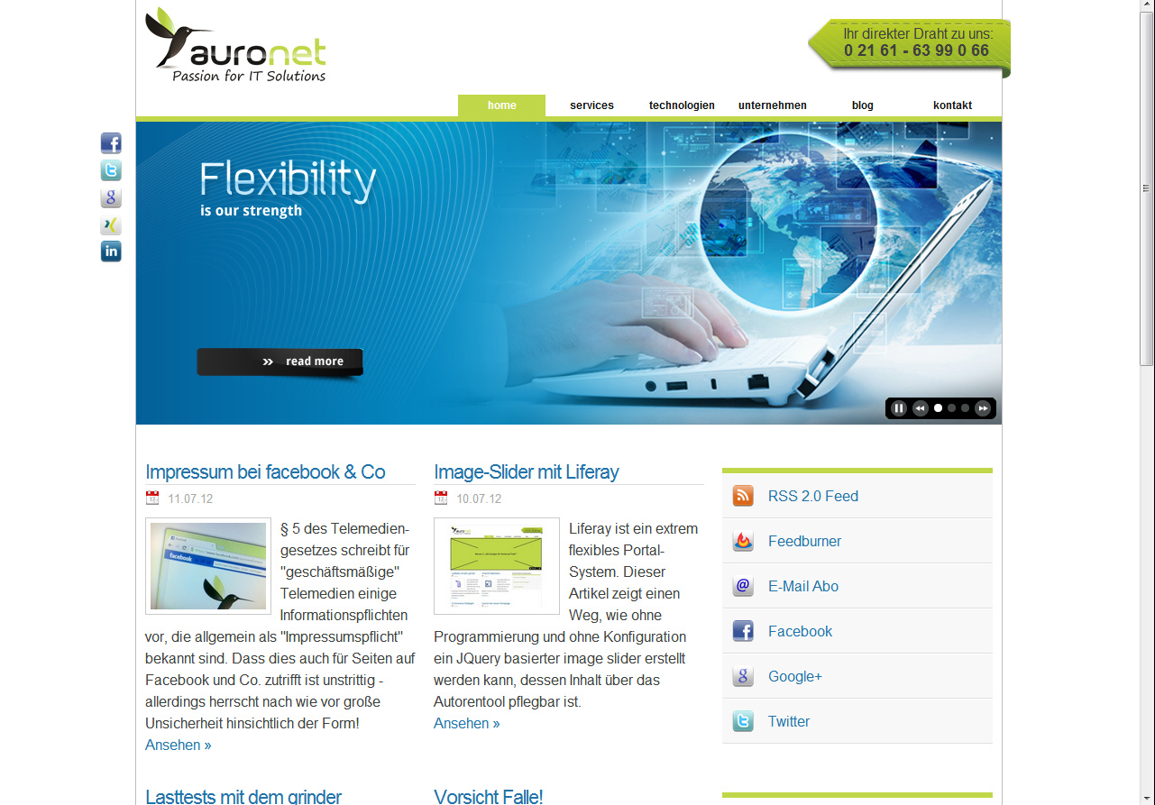 Banner Ad Design by MNM for auronet GmbH | Design #912630