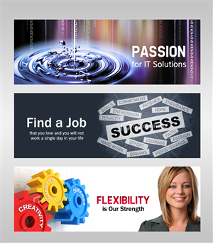 3 Banners for the new auronet website needed | Banner Ad Design by MeMe Botrous
