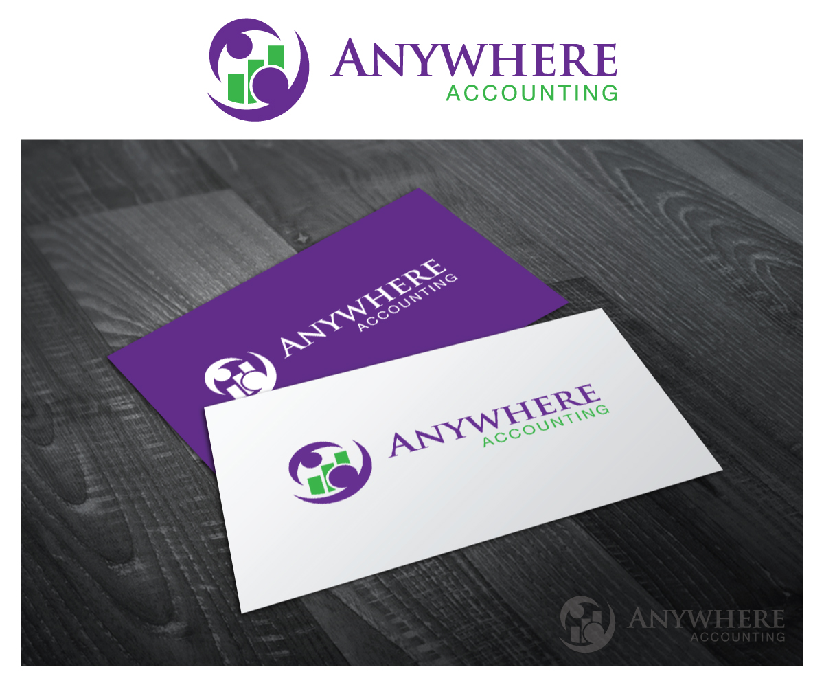 Logo Design by Bluemedia for Anywhere Accounting | Design: #3631779