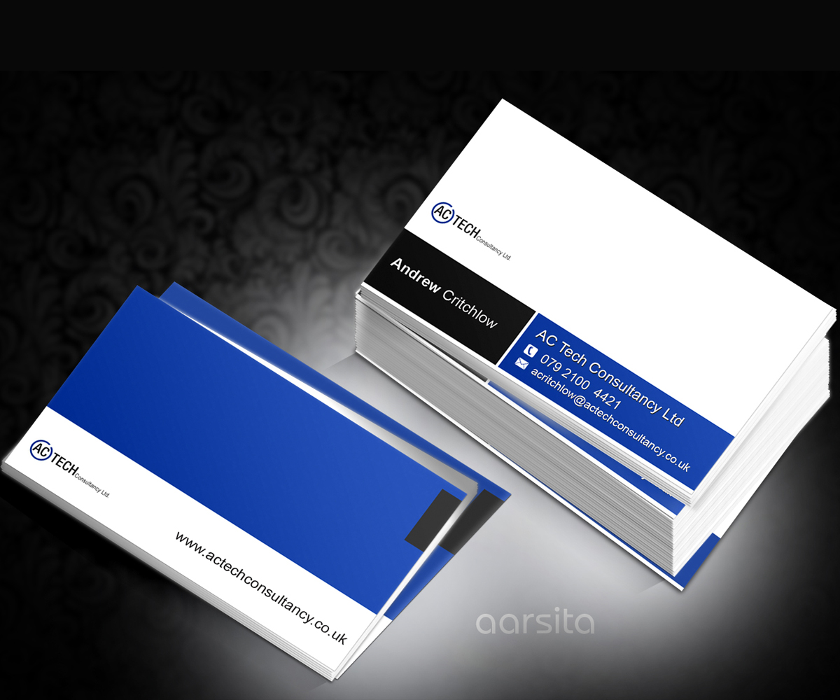 Business Card Design by aarsita for AC Tech Consultancy Ltd | Design #3615258