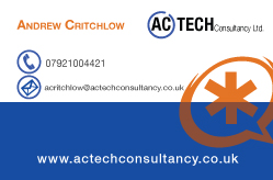 Business Card Design by eayeri for AC Tech Consultancy Ltd | Design #3623852
