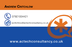 Diseño de Tarjeta de Presentación por eayeri para AC Tech Consultancy Ltd | Diseño: #3623900