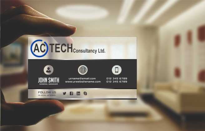 Design de Carte de Visite par AwsomeD pour AC Tech Consultancy Ltd | Design #3619357