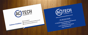 Design de Carte de Visite par HarmiDesigning pour AC Tech Consultancy Ltd | Design : #3621771