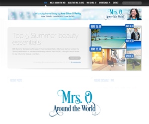 Graphic Design by raph for Mrs. O Around the World | Design: #3799372