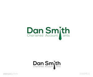 Logo Design by Marius Fechete for Dan Smith Chartered Accountants Limited | Design #3634735