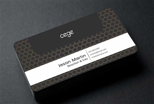 Business Card Design by AwsomeD for Cege Corporation | Design: #3619417
