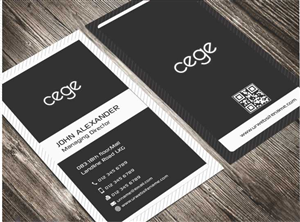 Business Card Design by AwsomeD for Cege Corporation | Design: #3619419
