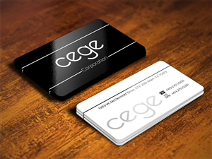 Business Card Design by Sajin for Cege Corporation | Design: #3637712