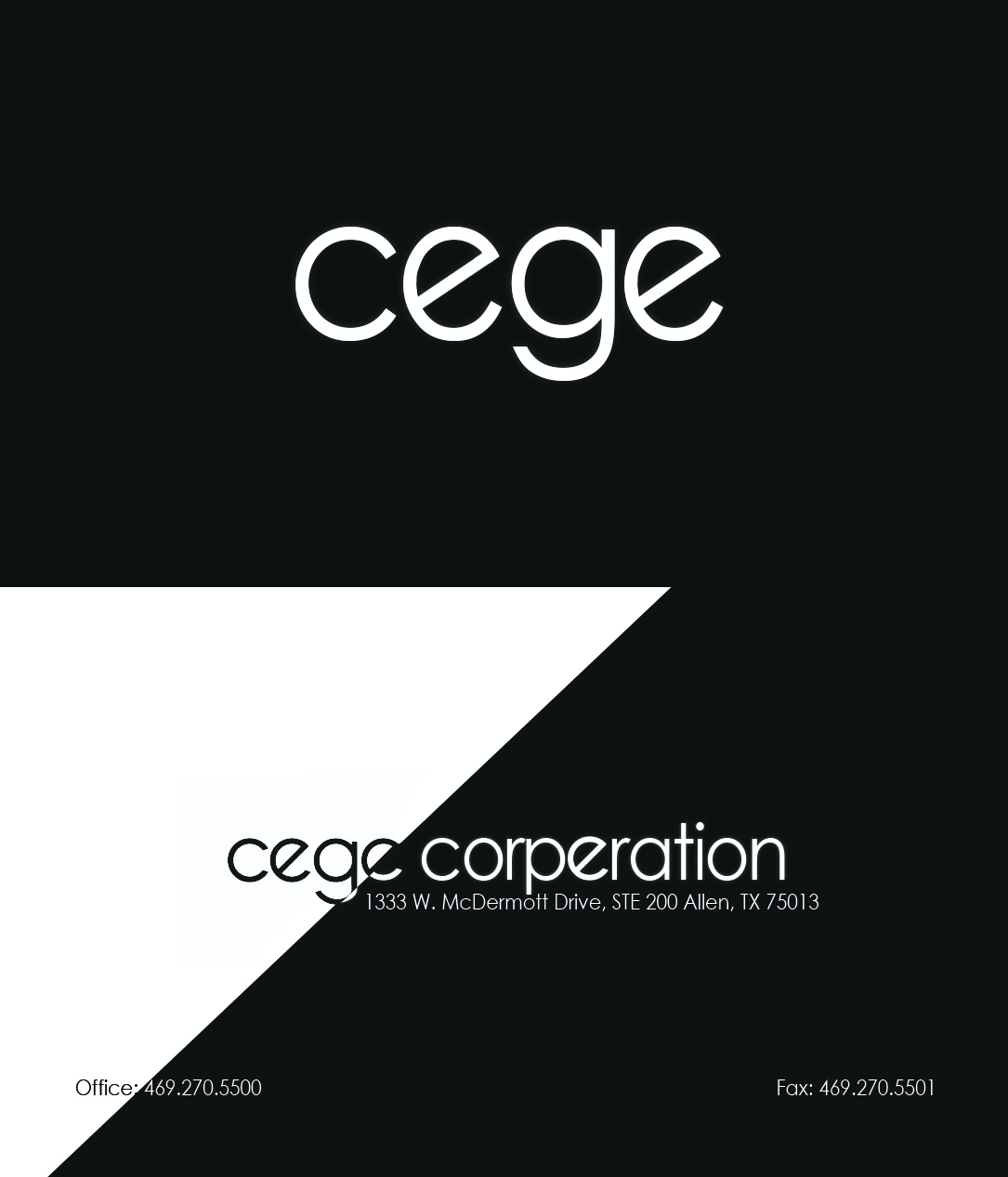 Business Card Design by gsim for Cege Corporation | Design #3618879