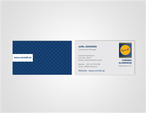 Stationery Design by Biswajit for Cornish Aluminium | Design #911344