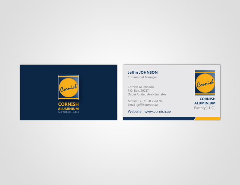 Stationery Design by Biswajit for Cornish Aluminium | Design #930946