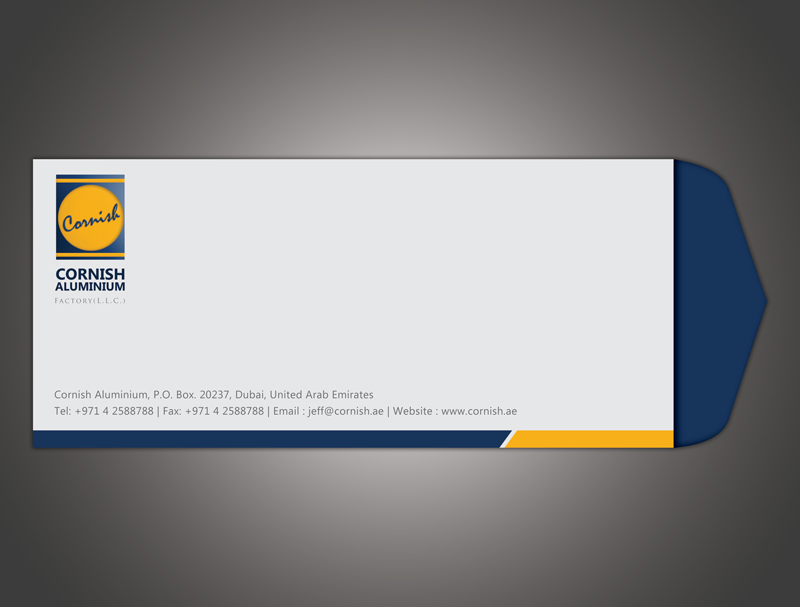 Stationery Design by Biswajit for Cornish Aluminium | Design #930970