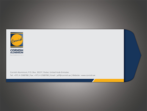 Stationery Design by Biswajit for Cornish Aluminium | Design: #930970