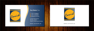 Design de Papeterie par Sbss pour Cornish Aluminium | Design : #905635
