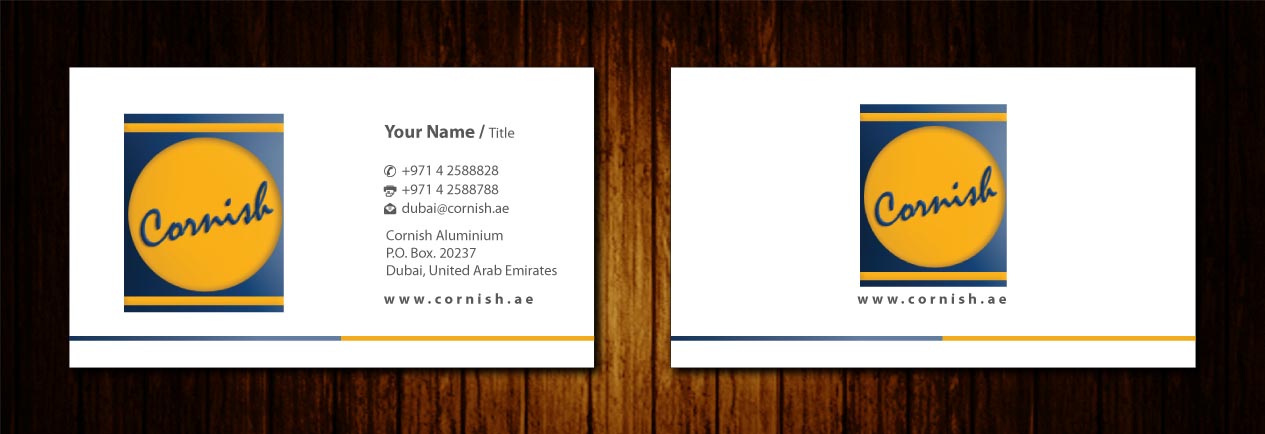 Stationery Design by Sbss for Cornish Aluminium | Design #905639