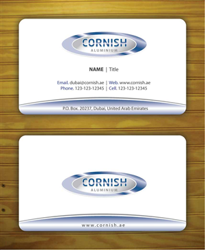 Stationery Design by Sbss for Cornish Aluminium | Design: #906047