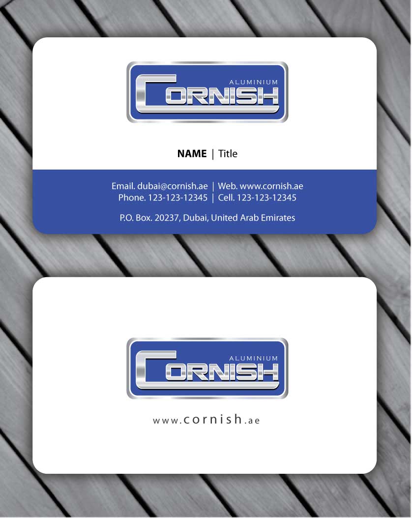 Stationery Design by Sbss for Cornish Aluminium | Design #906054