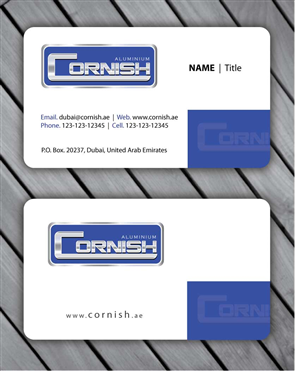 Stationery Design by Sbss for Cornish Aluminium | Design: #906056