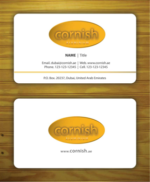 Stationery Design by Sbss for Cornish Aluminium | Design: #906059