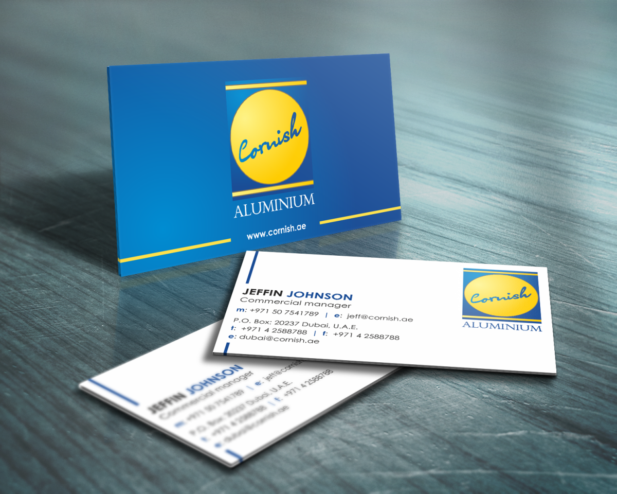 Stationery Design by HYPdesign for Cornish Aluminium | Design #906642