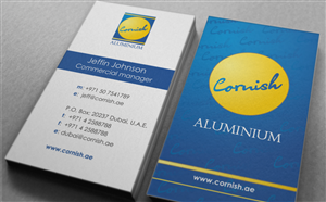 Stationery Design by HYPdesign for Cornish Aluminium | Design: #906663