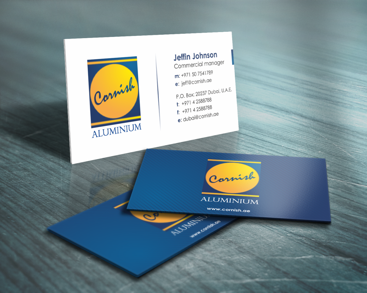 Stationery Design by HYPdesign for Cornish Aluminium | Design #909067
