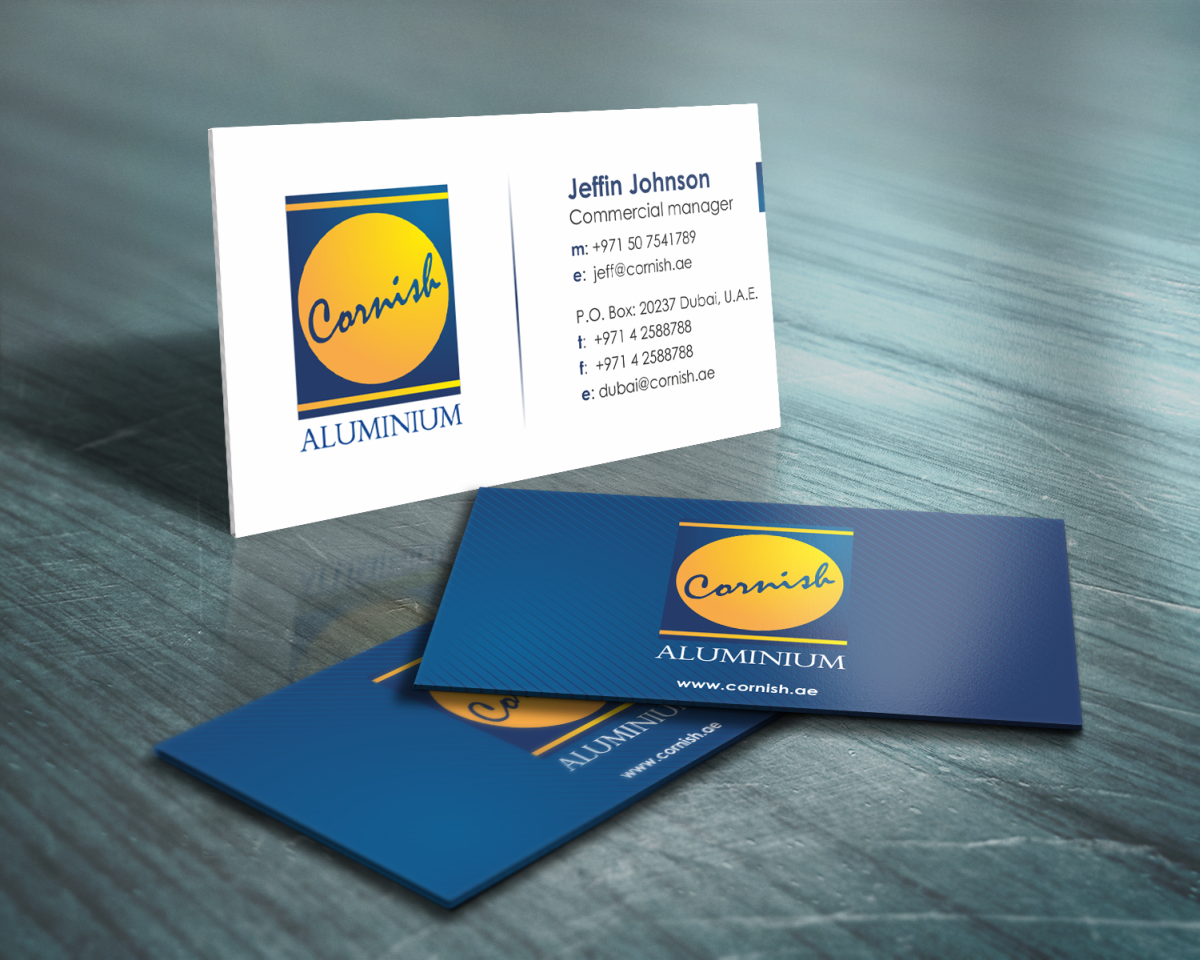 Stationery Design by HYPdesign for Cornish Aluminium | Design #936375