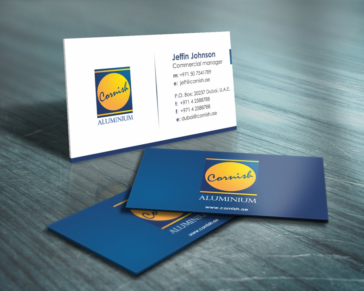Stationery Design by HYPdesign for Cornish Aluminium | Design #936424
