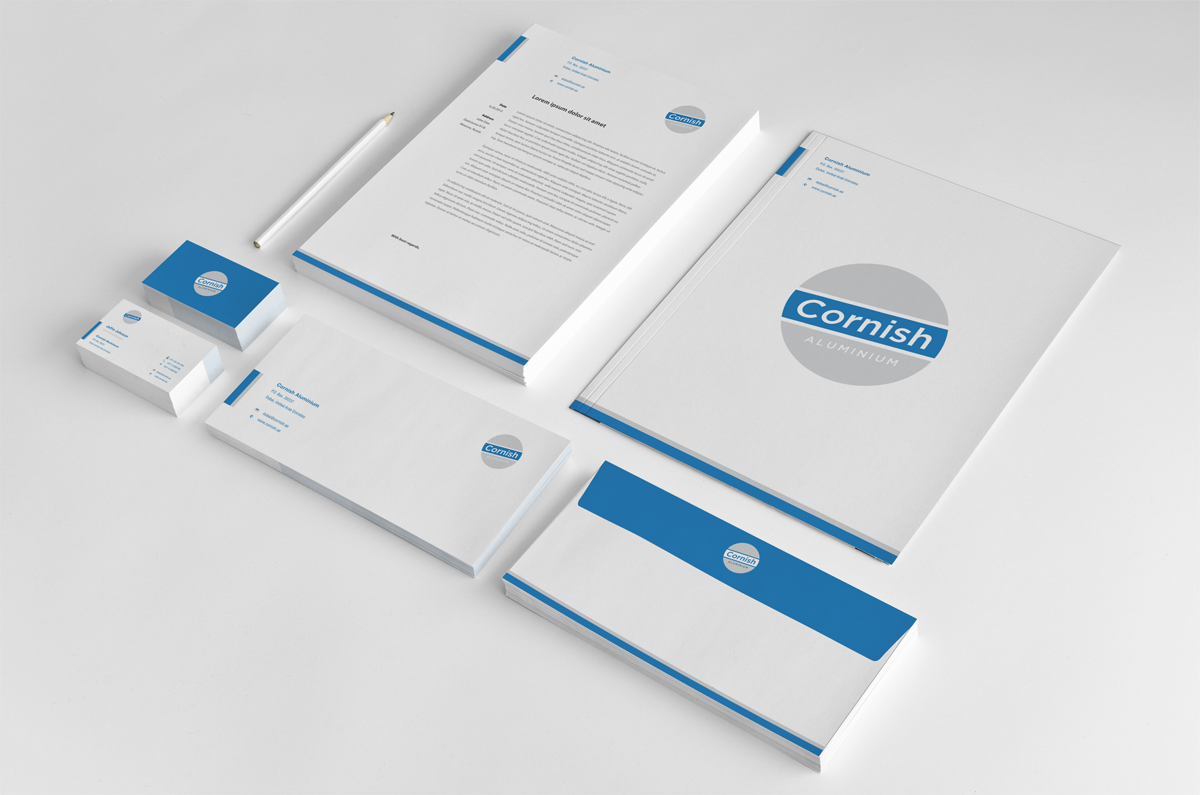 Stationery Design by Milovanovic for Cornish Aluminium | Design #907474