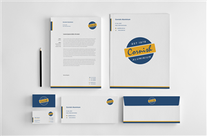 Stationery Design by Milovanovic for Cornish Aluminium | Design: #934061