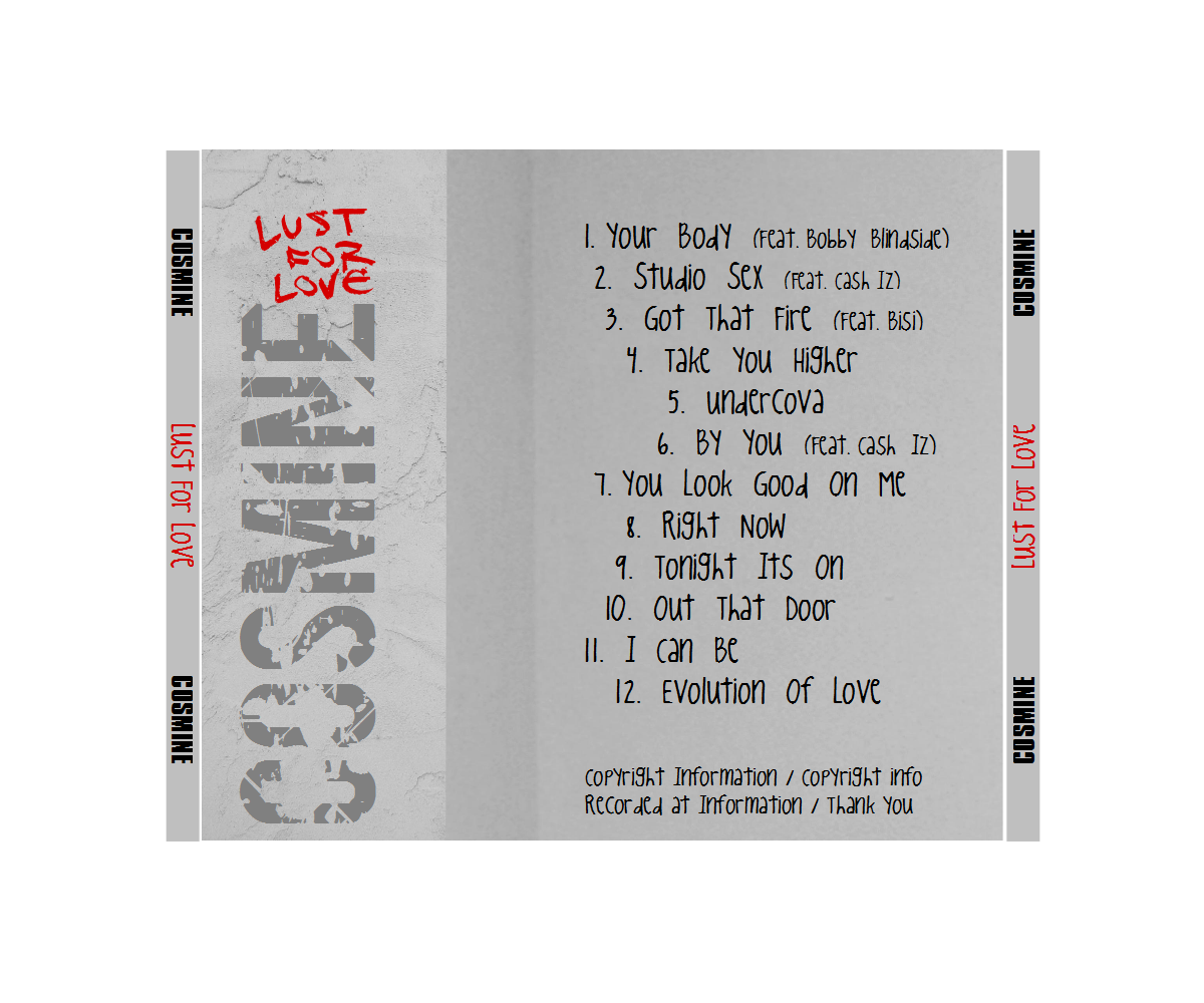 CD Cover Design by K.Naish for this project | Design #3642353