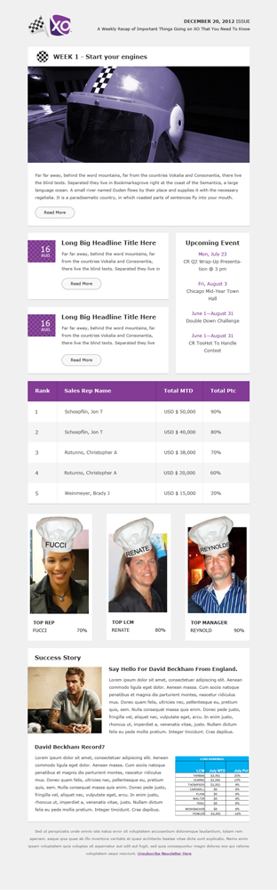 Diseño de Newsletter por Budi Tanrim para este proyecto | Diseño #906985
