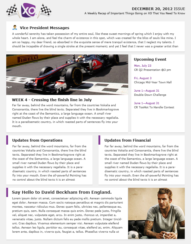 Diseño de Newsletter por Budi Tanrim para este proyecto | Diseño #911144