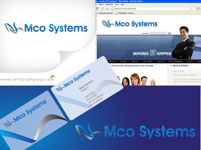 Logo Design by Khaleelullah Chemnad for Mico Systems Inc. | Design: #3556