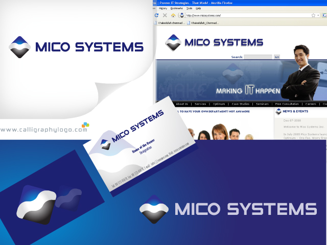 Logo Design by Khaleelullah Chemnad for Mico Systems Inc. | Design: #3557