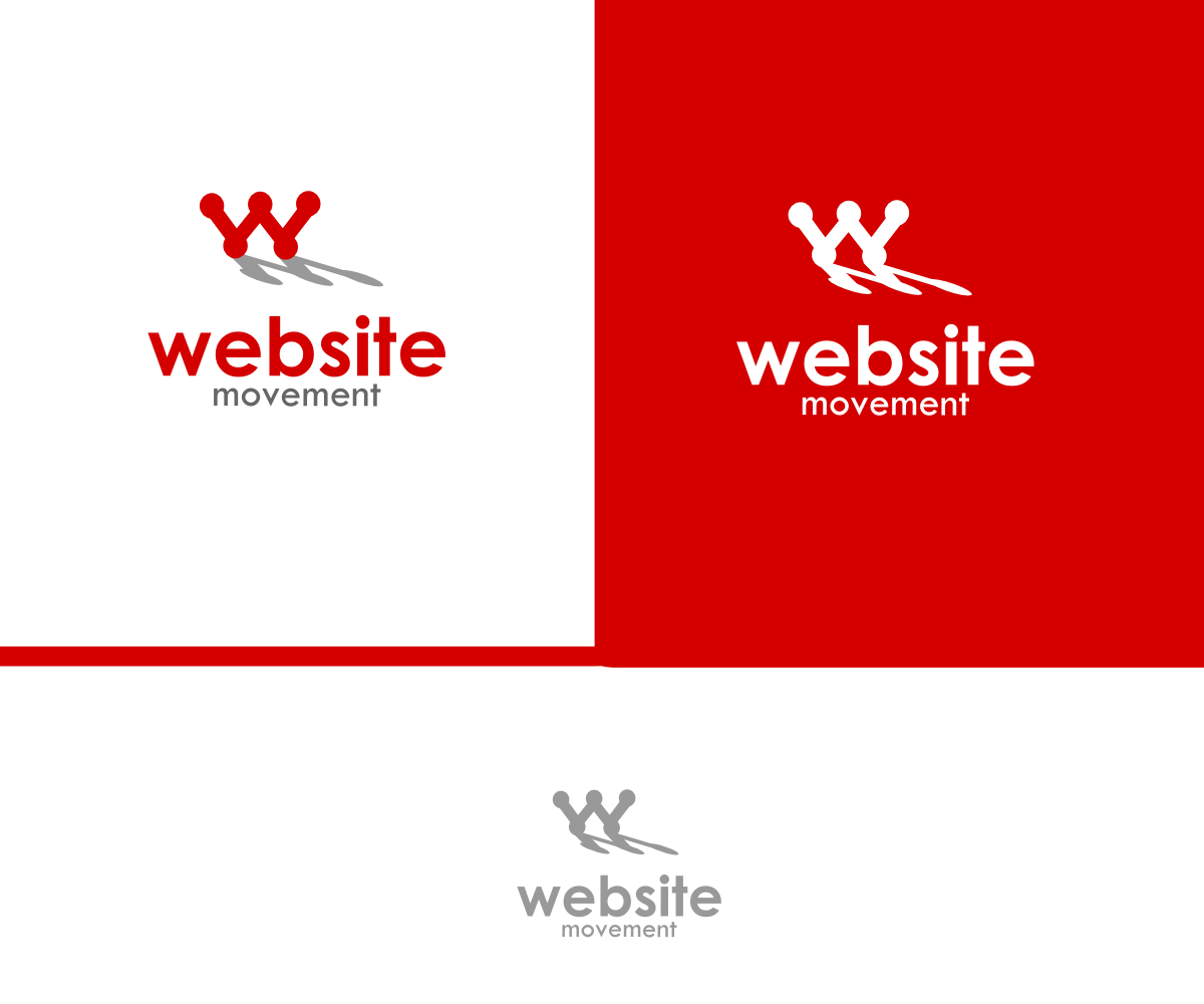 Logo Design by Mathew Heinecke for Website Movement, LLC | Design #3632273