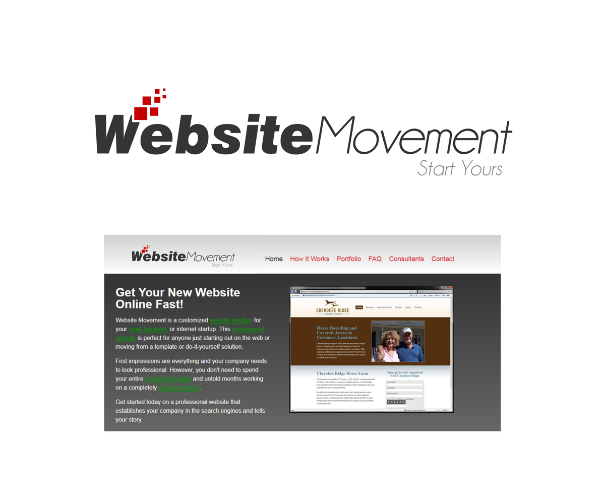 Logo Design by BaSumi for Website Movement, LLC | Design #3629337