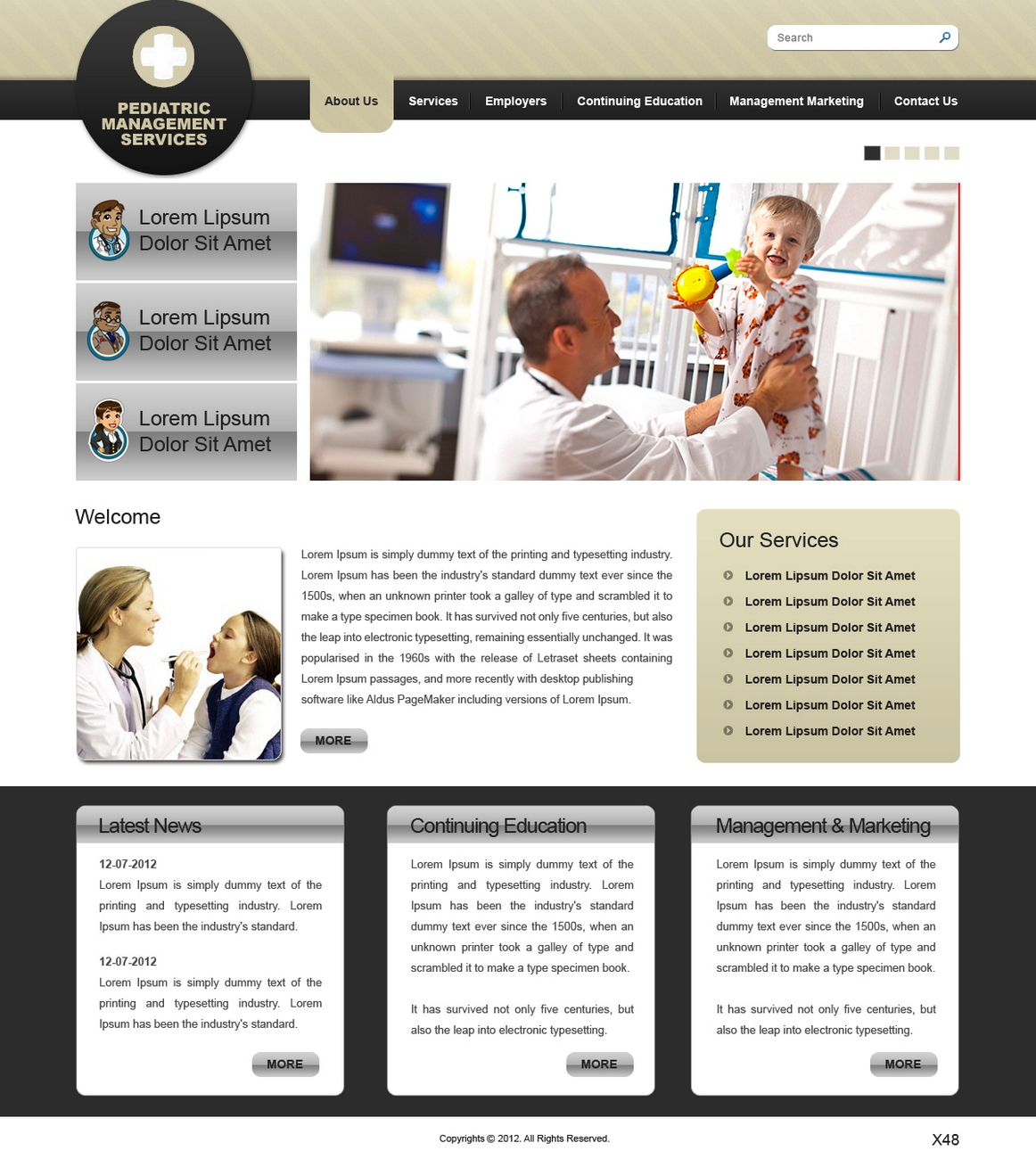 Web Design by pb for Kids Dental Kare | Design #910816