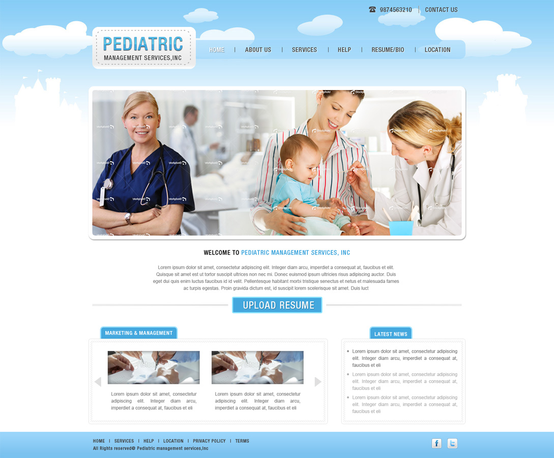 Web Design par Eminents Infosoft pour Kids Dental Kare | Design #919660