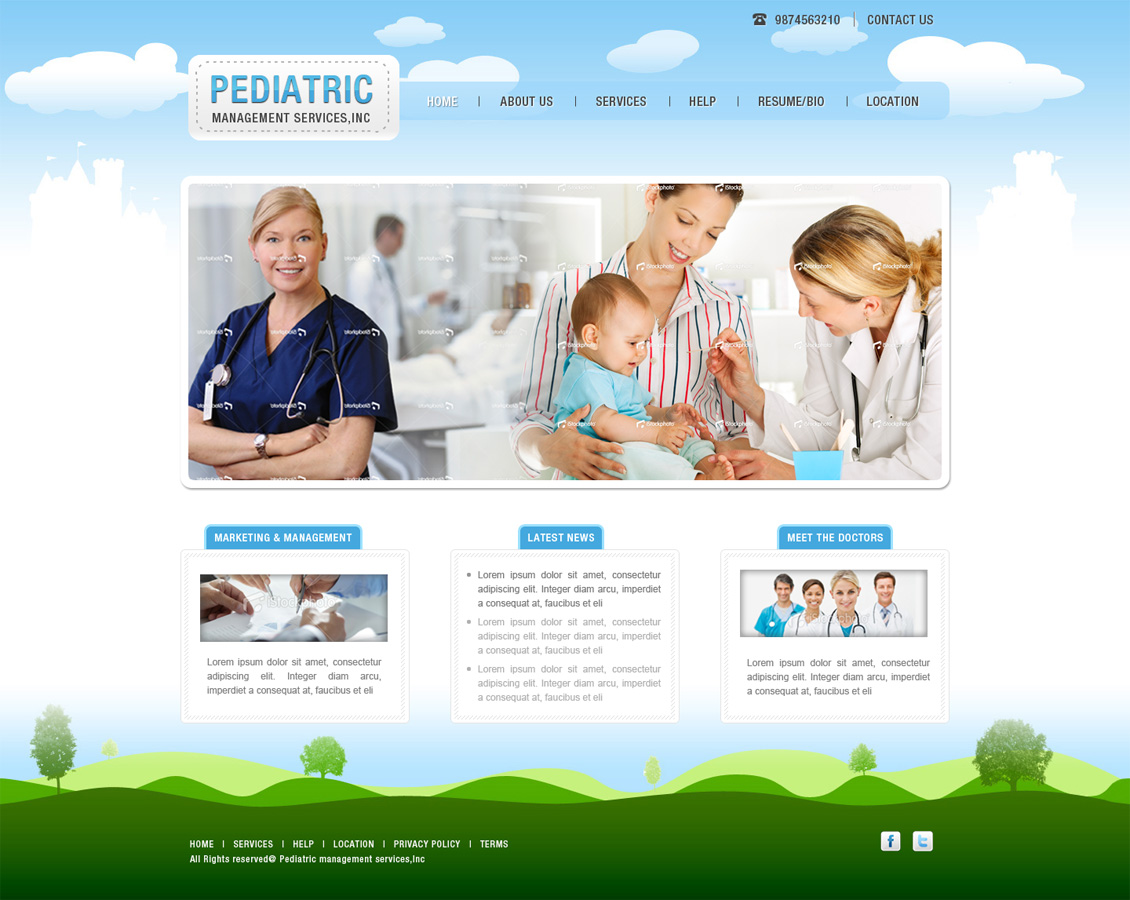 Web Design par Eminents Infosoft pour Kids Dental Kare | Design #919662