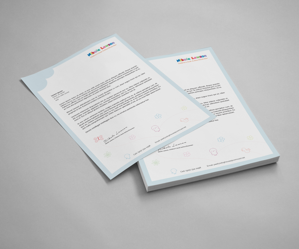 Letterhead Design by Creative Youngers for this project | Design #3630541