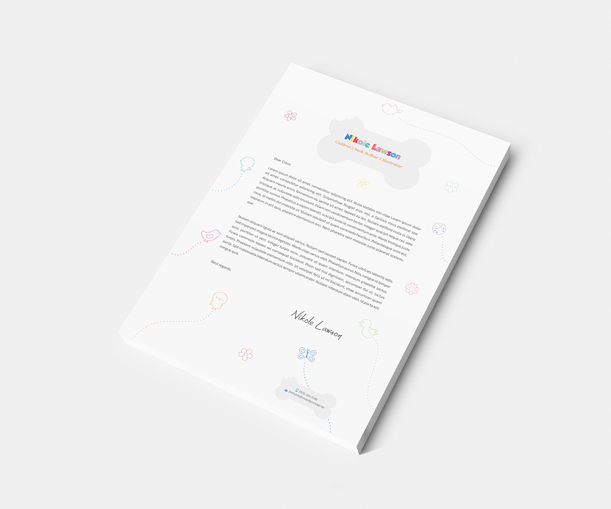 Letterhead Design by Owtee-TheDreamer. for this project | Design #3643070