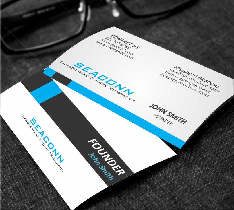 Business Card Design by AwsomeD for SEACONN | Design #3619194