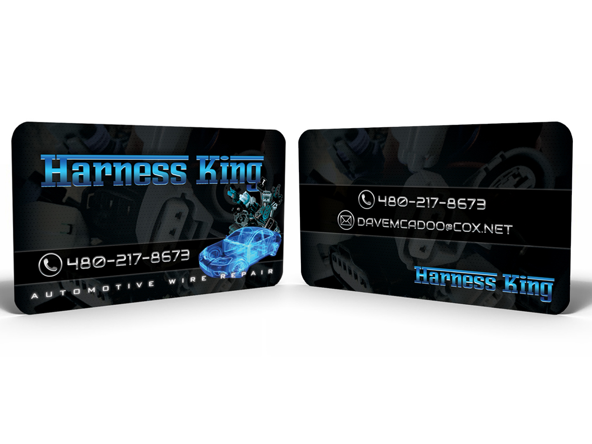 Business Card Design by Hardcore Design for Harness King | Design #3662060