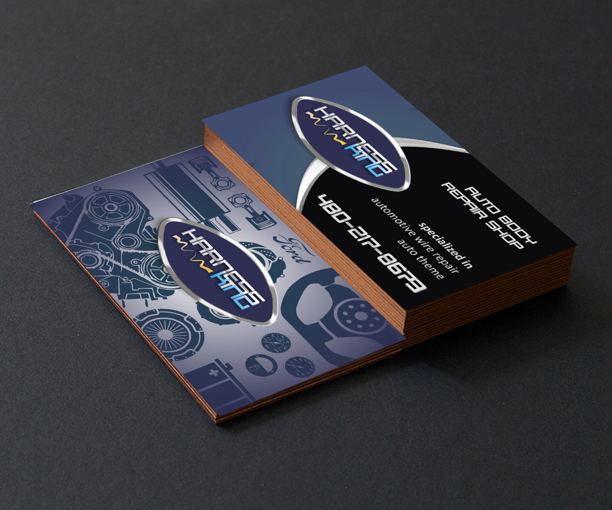 Business Card Design by abimanyu for Harness King | Design #3629543